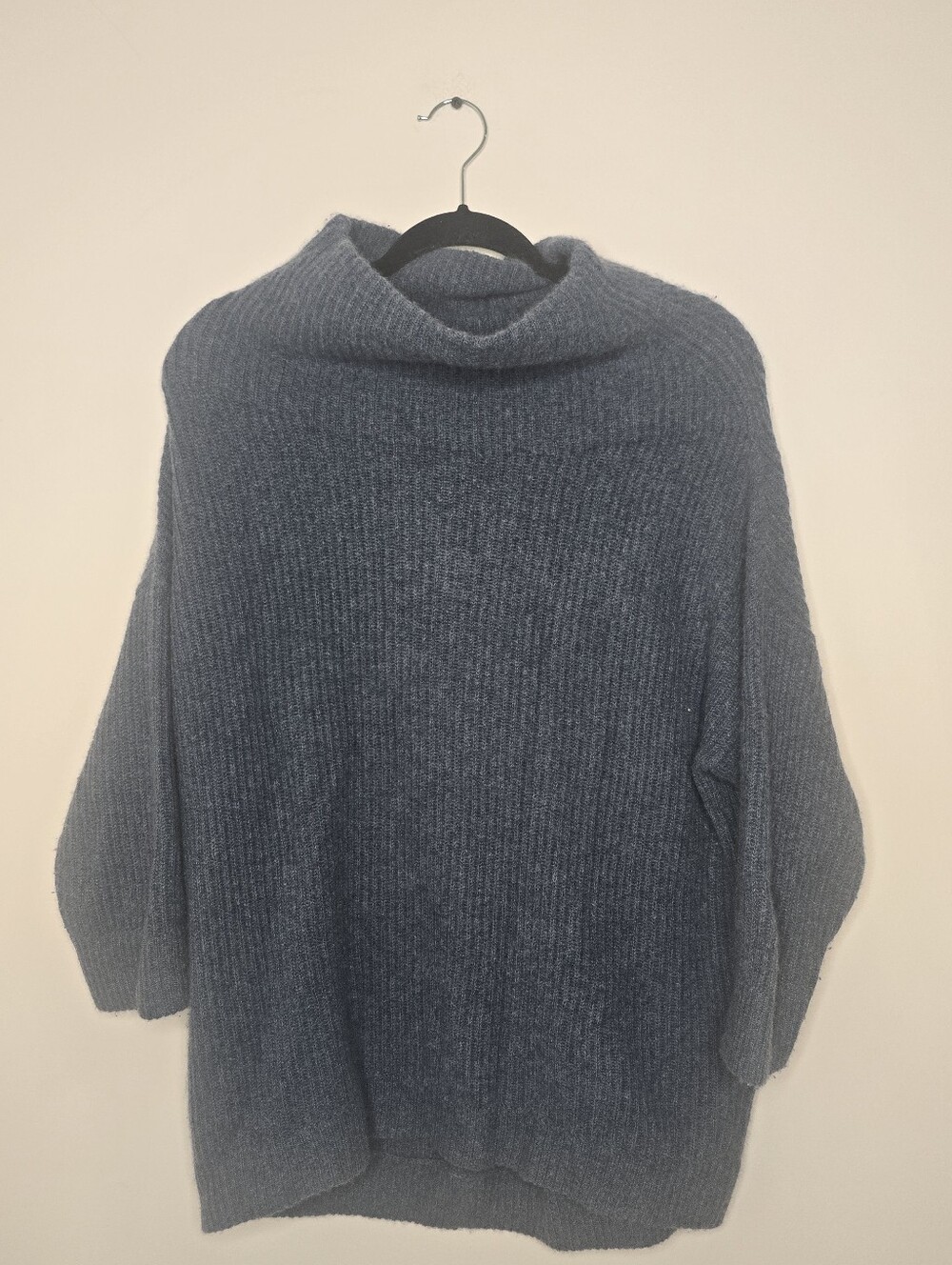 Autumn Cashmere Funnel Neck Shaker Sweater